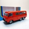 УАЗ-452К автобус трехосный 6х6 (красный) - УАЗ-452К автобус трехосный 6х6 (красный)