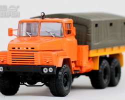 КРАЗ-260 бортовой с тентом 1979-1989 (оранжевый) (комиссия)