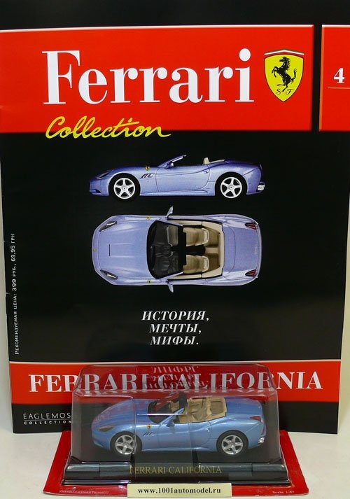 Ferrari California серия &quot;Ferrari Collection&quot; вып.№4 FC004