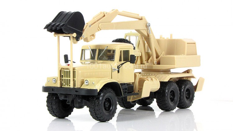 КрАЗ-255Б ЭОВ-4421 Экскаватор H740