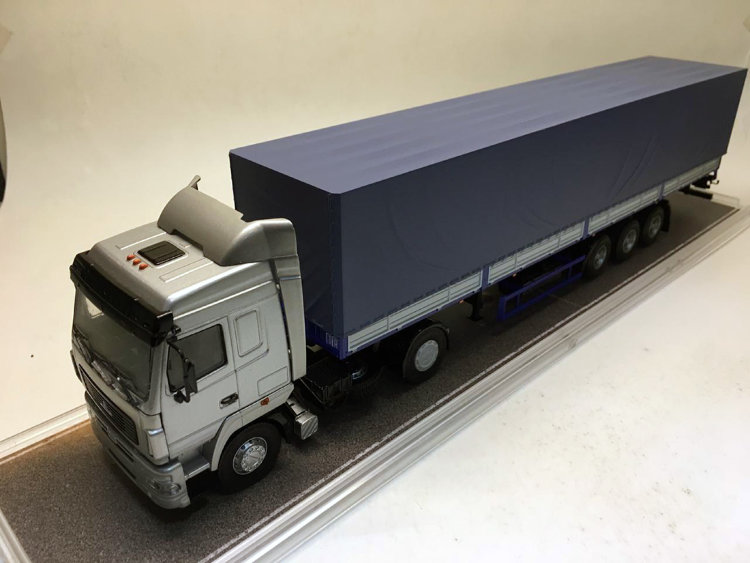 МАЗ-5440 тягач с полуприцепом МАЗ-9758 (конверсия,комиссия) MAZ9758conv(k169)