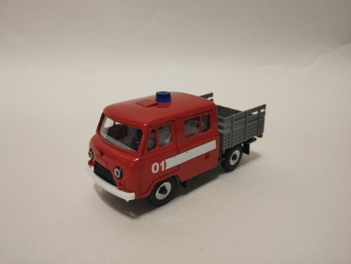 УАЗ-39094 &quot;Фермер&quot; пожарный (борт) (белый бампер) TT023-9
