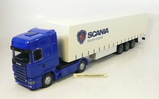 Scania Topline con rimorchio telonato
