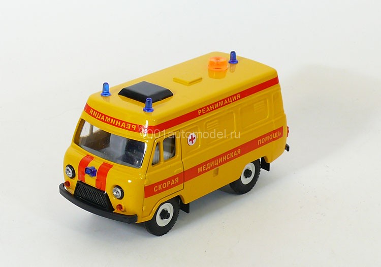 УАЗ-3962 -Реанимация- Скорая медицинская помощь (желтая) TT061-8