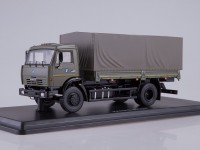Камский грузовик-43253 бортовой с тентом