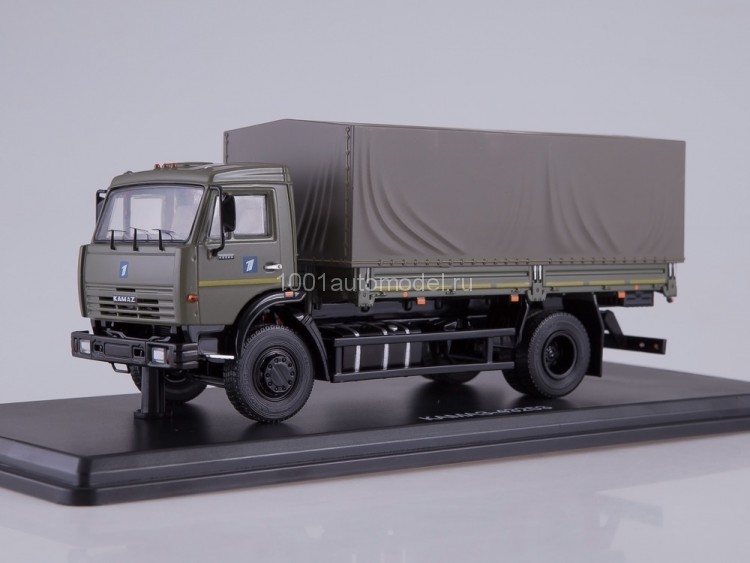 Камский грузовик-43253 бортовой с тентом SSM1271
