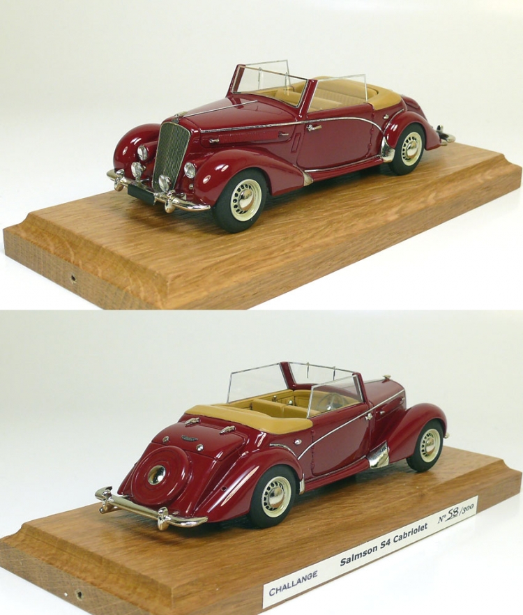 Salmson S4 Cabriolet Challange.art.Chal011. Limited Edition 300 pcs