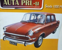 журнал "Kultowe Auta PRL-u" -Skoda 1000MB- вып.№158 (без модели)