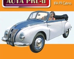 журнал "Kultowe Auta PRL-u" -IFA F9 Cabrio- вып.№75 (без модели)