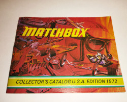 Каталог Matchbox 1972 (комиссия)