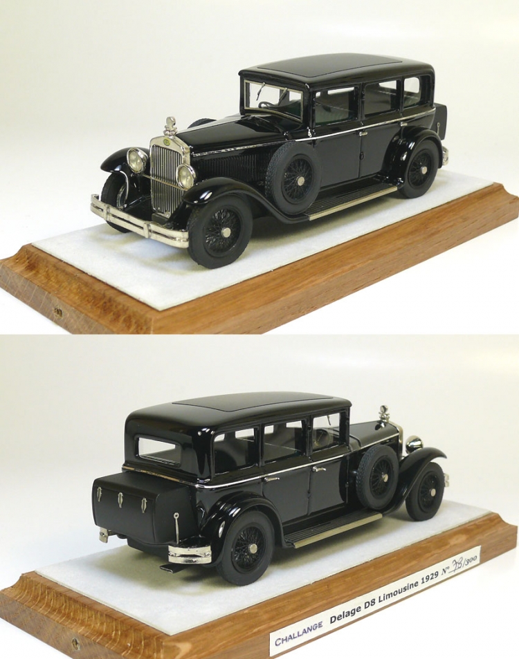 Delage D8 Limousine 1929 Challange.art.Chal008. Limited Edition 300 pcs