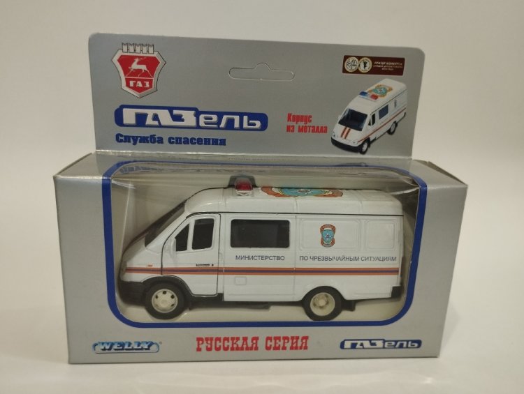 Горький-2705 -МЧС России- фургон с окном (комиссия) W2920(k134)
