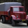 МАЗ-200В с полуприцепом МАЗ-5217 (красный/серый) (комиссия) - МАЗ-200В с полуприцепом МАЗ-5217 (красный/серый) (комиссия)
