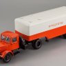 МАЗ-200В с полуприцепом МАЗ-5217 (красный/серый) (комиссия) - МАЗ-200В с полуприцепом МАЗ-5217 (красный/серый) (комиссия)