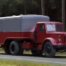 МАЗ-200В с полуприцепом МАЗ-5217 (красный/серый) (комиссия) - МАЗ-200В с полуприцепом МАЗ-5217 (красный/серый) (комиссия)