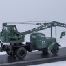 Автокран ЛАЗ-690 (шасси ЗИЛ-164) зеленый - Автокран ЛАЗ-690 (шасси ЗИЛ-164) зеленый