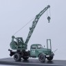 Автокран ЛАЗ-690 (шасси ЗИЛ-164) зеленый - Автокран ЛАЗ-690 (шасси ЗИЛ-164) зеленый