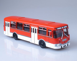 ЛИАЗ-677М автобус (красный) (комиссия)