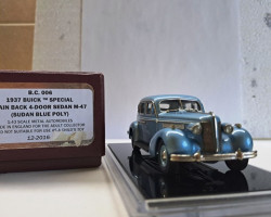 1937 Buick Special "Plain Back" 4-Door Sedan M-47 (комиссия)