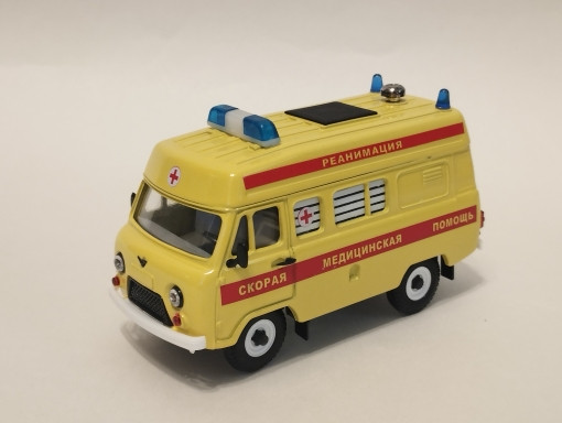 УАЗ-39099 скорая медицинская помощь -Реанимация- (высокая крыша) (пластик) TTP065-9