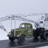 Автокран ЛАЗ-690 (шасси ЗИЛ-164) хаки/серый (комиссия) - Автокран ЛАЗ-690 (шасси ЗИЛ-164) хаки/серый (комиссия)