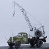 Автокран ЛАЗ-690 (шасси ЗИЛ-164) хаки/серый (комиссия) - Автокран ЛАЗ-690 (шасси ЗИЛ-164) хаки/серый (комиссия)