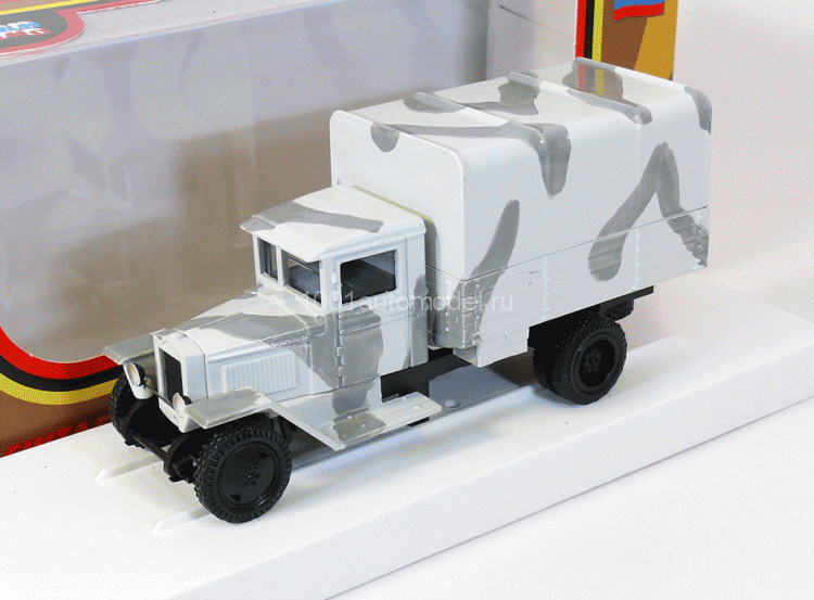 ЗИС-5В военный грузовик (зимний камуфляж) LA222